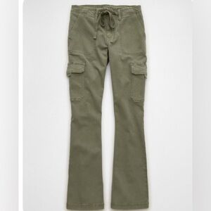 American Eagle AE Stretch Bootcut Cargo Pants 10L